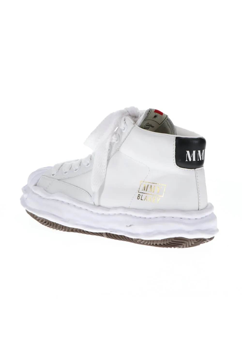 -BLAKEY High- Original STC sole leather Hi-top sneakers White