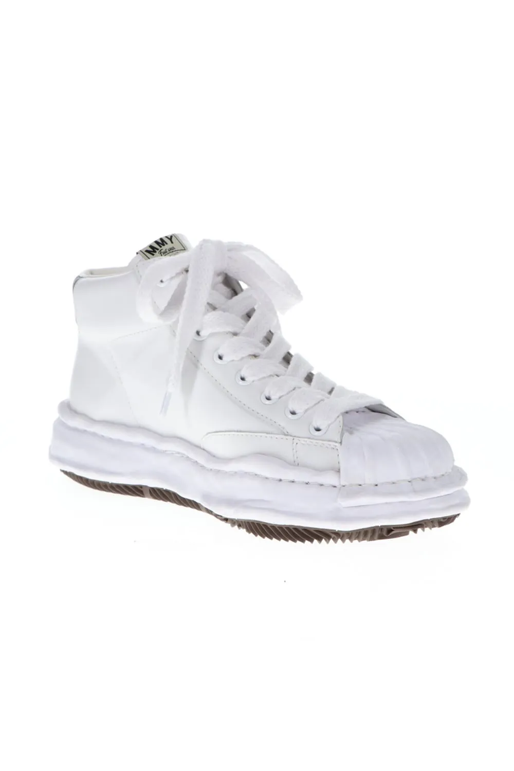 -BLAKEY High- Original STC sole leather Hi-top sneakers White