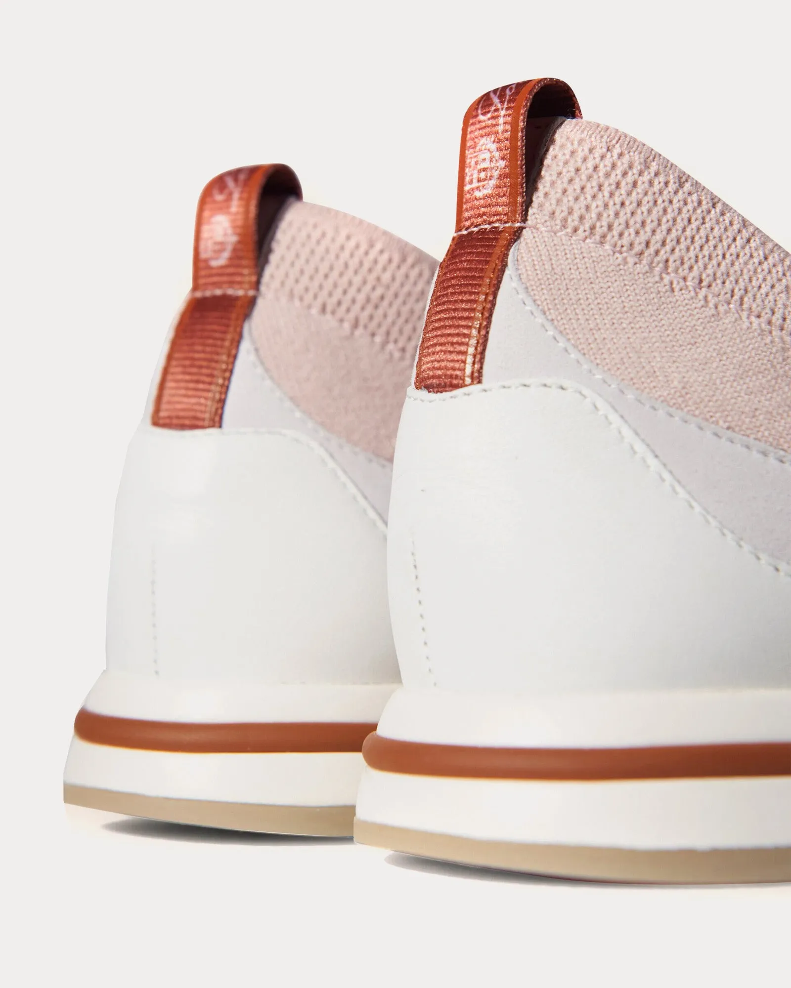 360 Lp Lady Flexy Walk Virgin Wool Pink Sand Low Top Sneakers