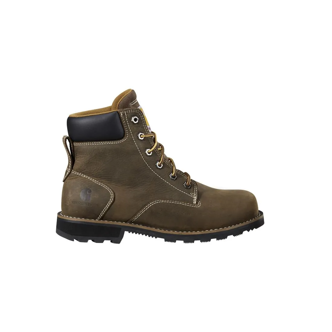 6" Frontier Women's Water Resistant Steel-Toe Boot Mossy Brown