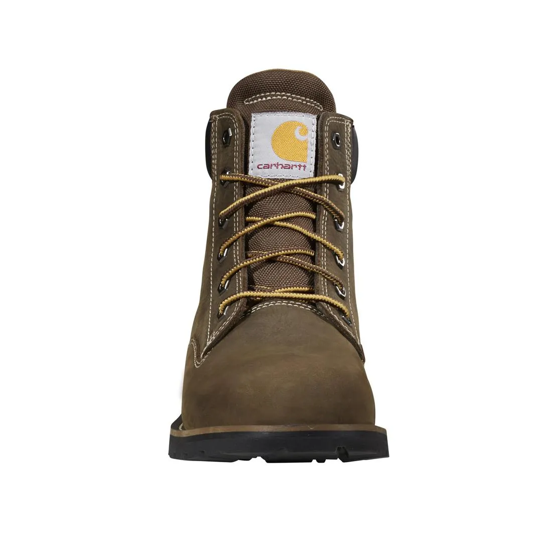 6" Frontier Women's Water Resistant Steel-Toe Boot Mossy Brown