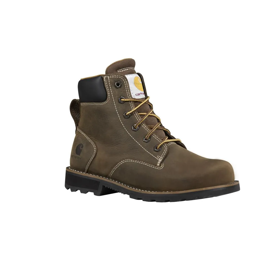 6" Frontier Women's Water Resistant Steel-Toe Boot Mossy Brown