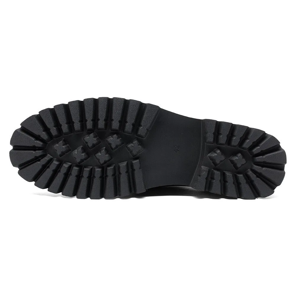 8 CM / 3.15 Inches CMR CHAMARIPA Elevator Dress Shoes - Premium Handcrafted Black Leather Men's Shoes