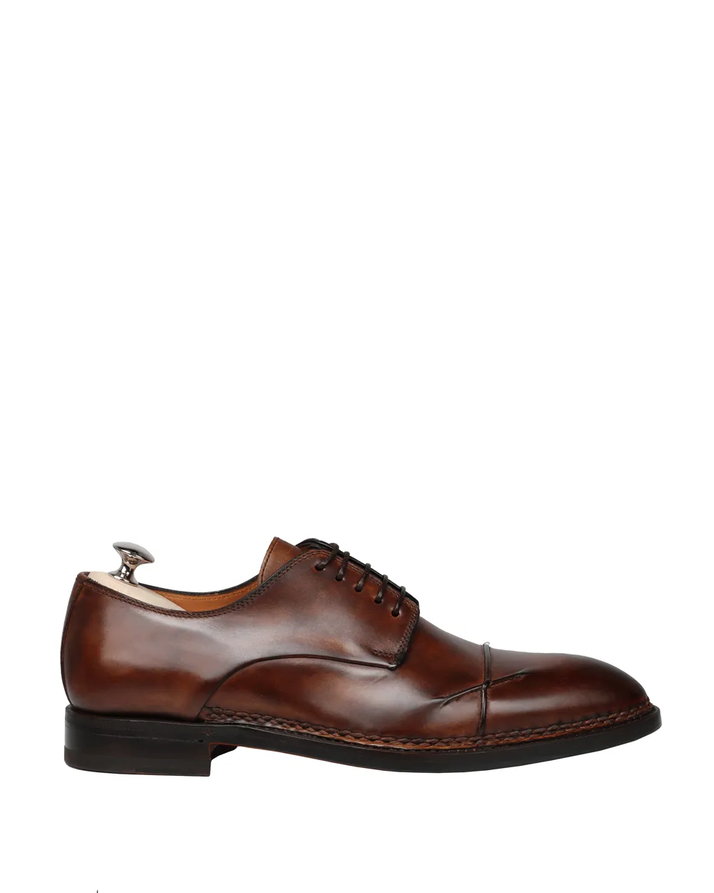 Achilles Laceup in Light Chocolate