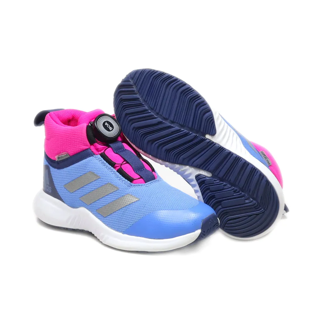 Adidas Fortatrail X Boa Sneakers Leather Blue Colour For Kids