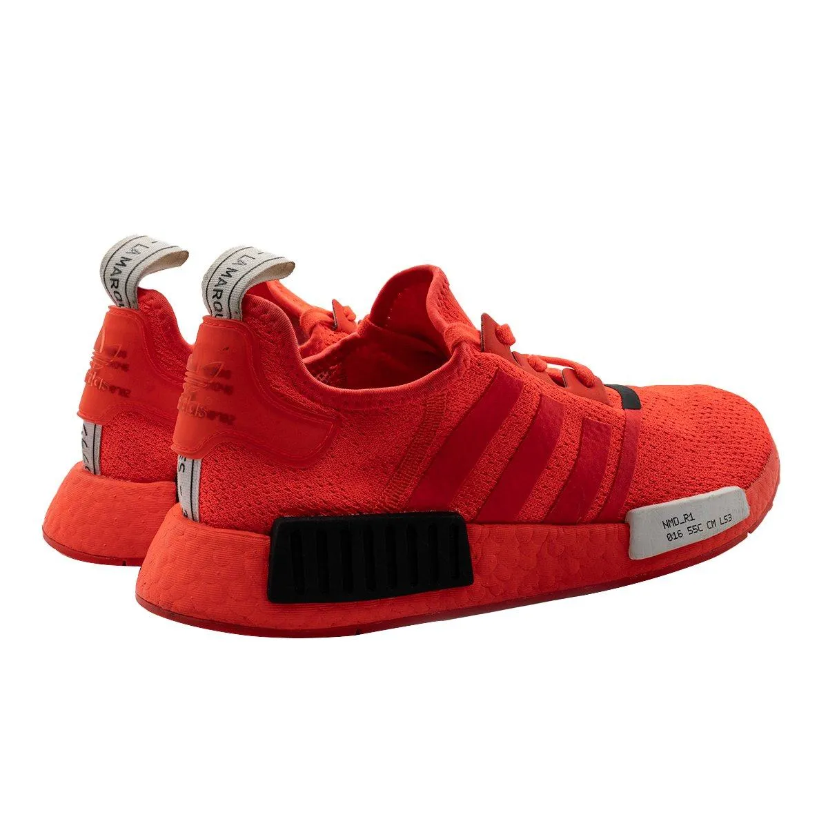 Adidas Nmd R1 Sport Shoes Fabric Orange Colour For Men