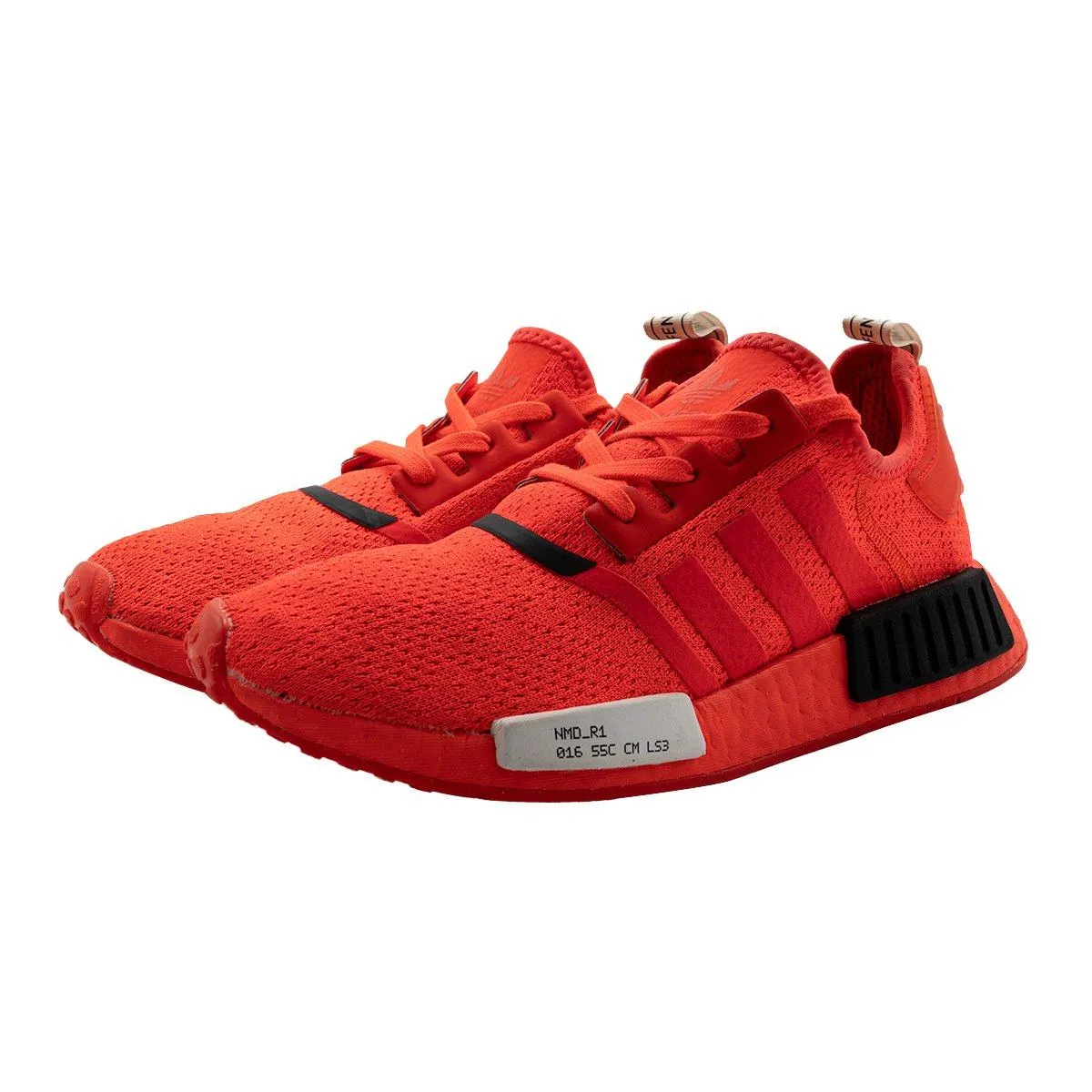 Adidas Nmd R1 Sport Shoes Fabric Orange Colour For Men