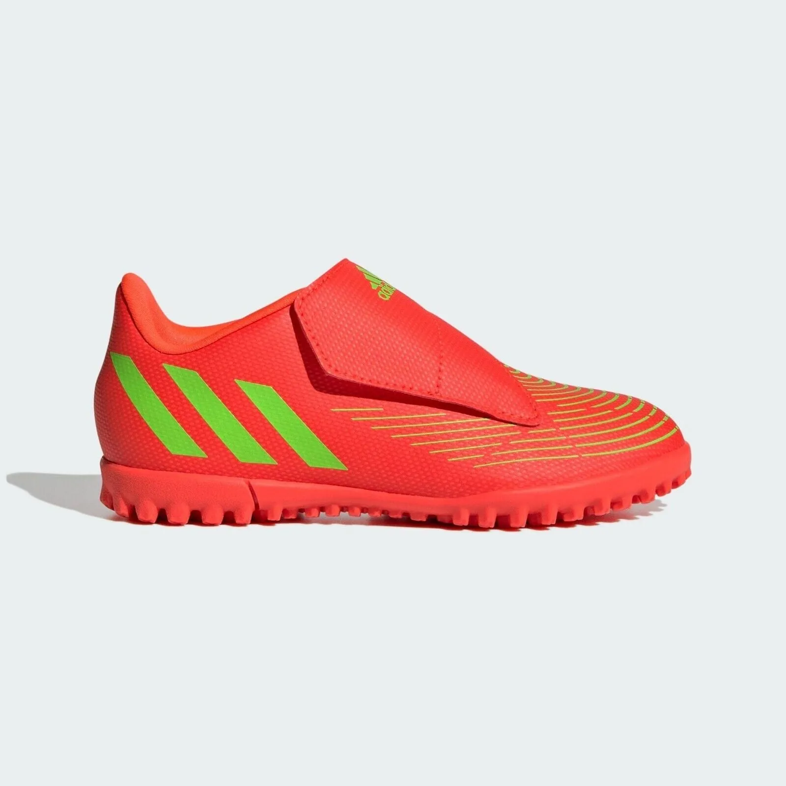 adidas Predator Edge.4 Vel TF Junior - Solar Red