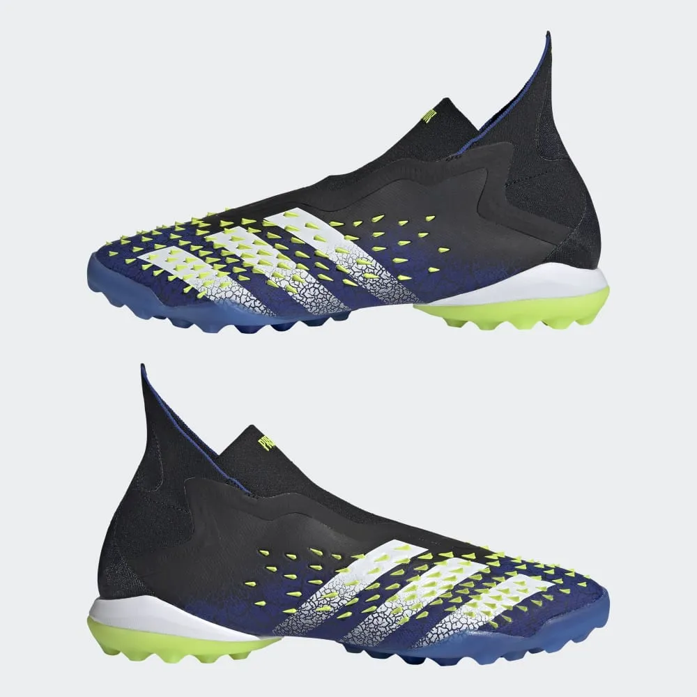 adidas Predator Freak  TF Laceless Turf Boots Core Black