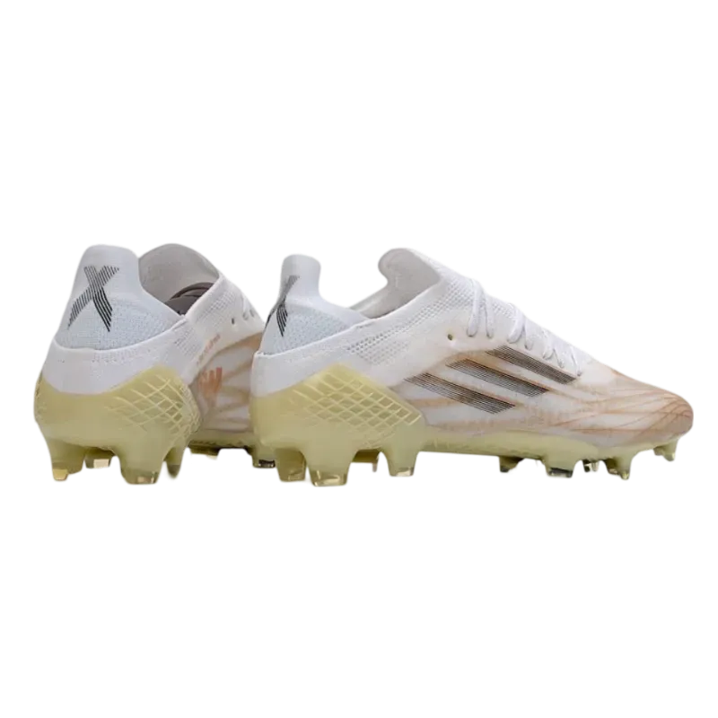 Adidas X Speedflow.1 FG White Gold - Goatkits Boots
