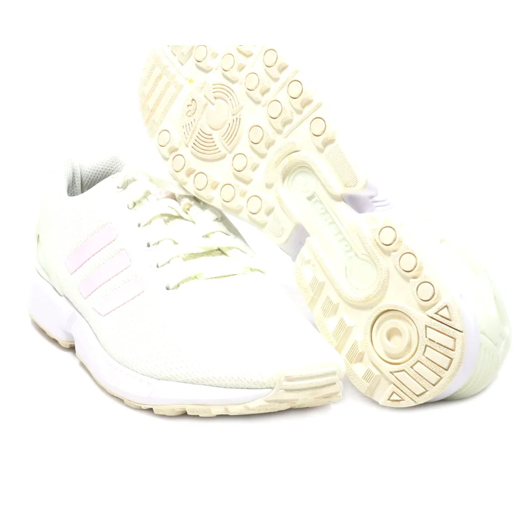 Adidas Zx Flux Sport Shoes Suede Beige Colour For Women