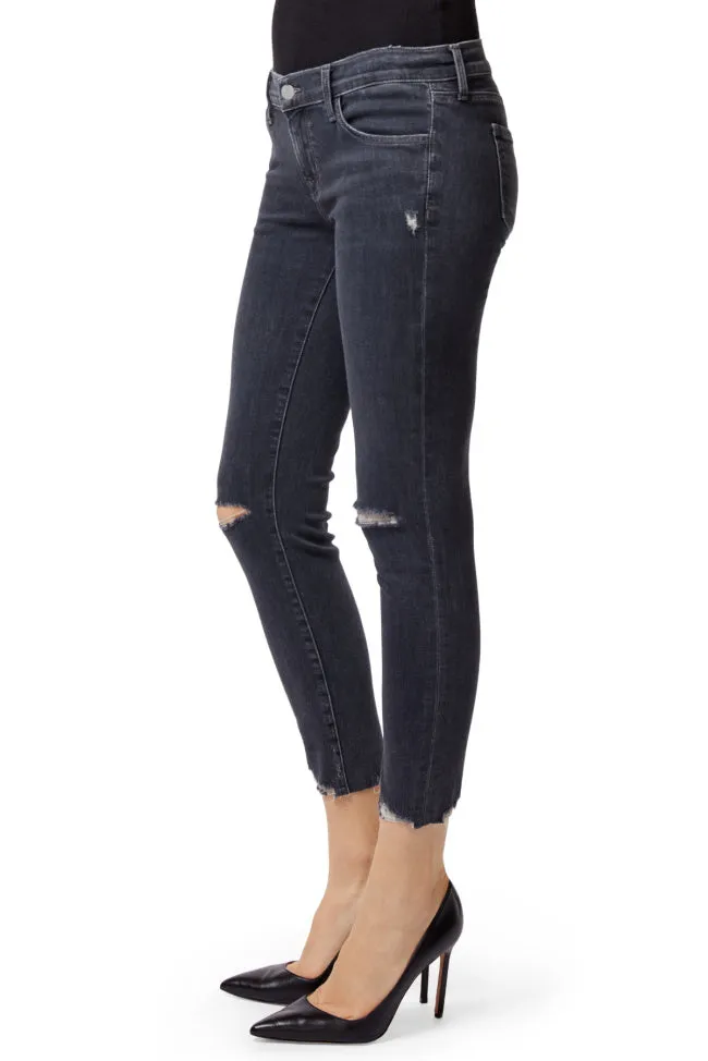 Alana High-Rise Cropped Super Skinny Ashes Jeans