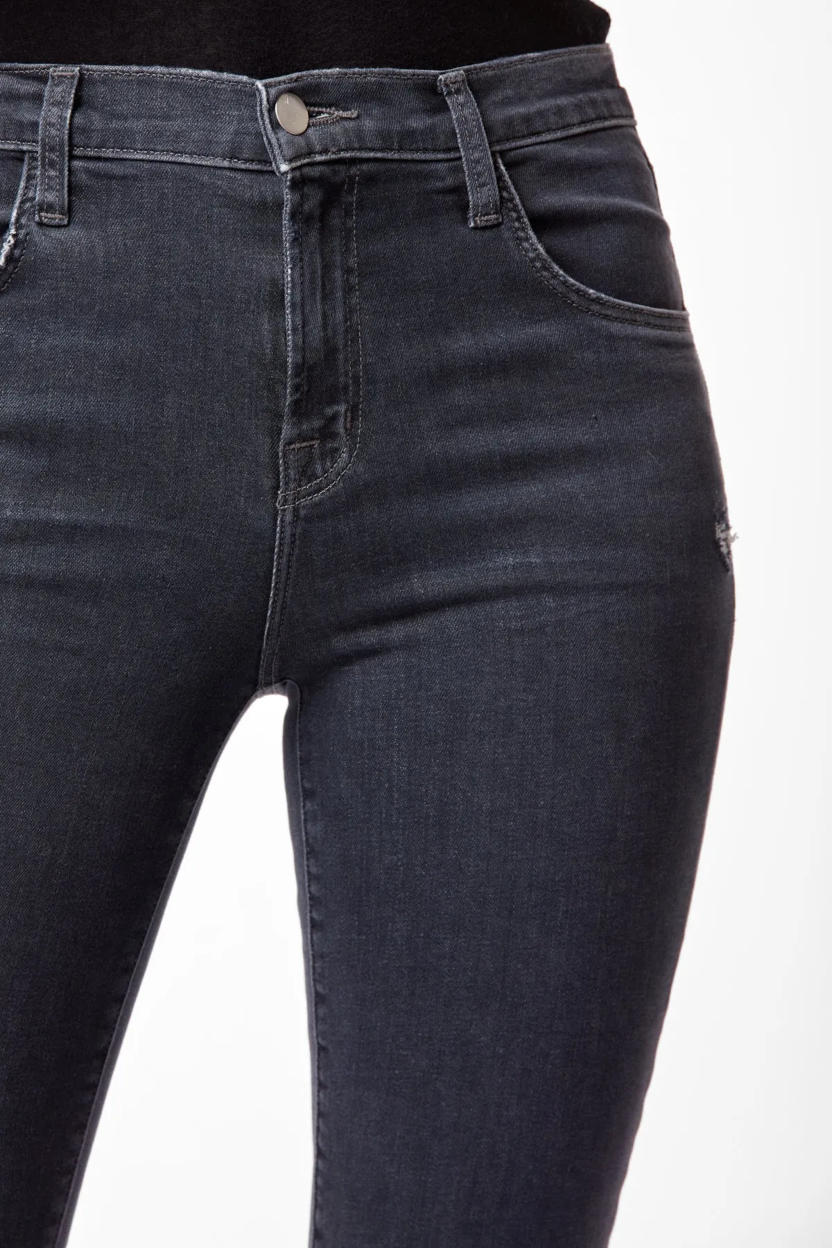 Alana High-Rise Cropped Super Skinny Ashes Jeans