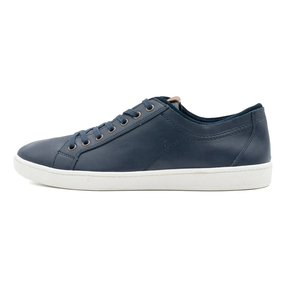 Aldo Dworerid Low-Top Sneakers Leather Blue Colour For Men