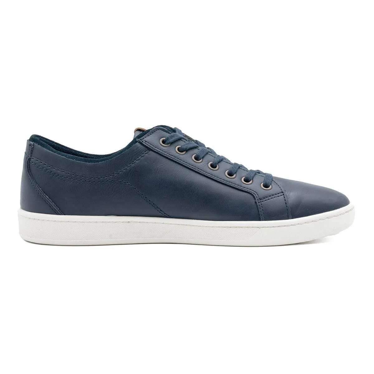 Aldo Dworerid Low-Top Sneakers Leather Blue Colour For Men