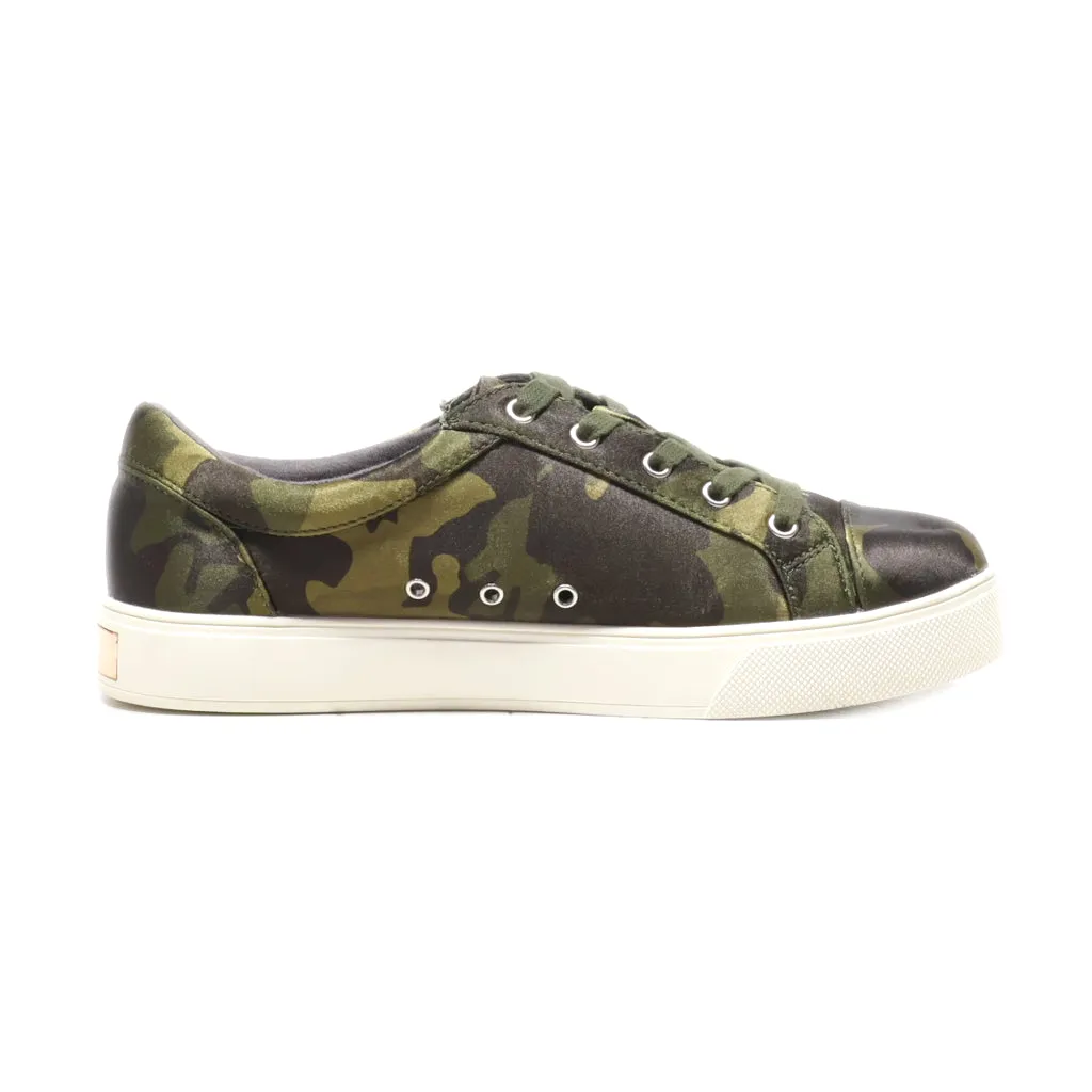 Aldo Low-Top Sneakers Fabric Green Colour For Women