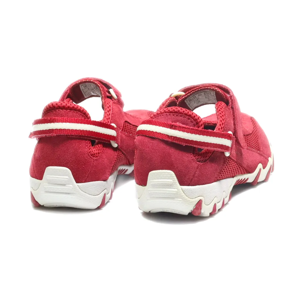 Allrounder Trainers & Sneakers Fabric Red Colour For Women