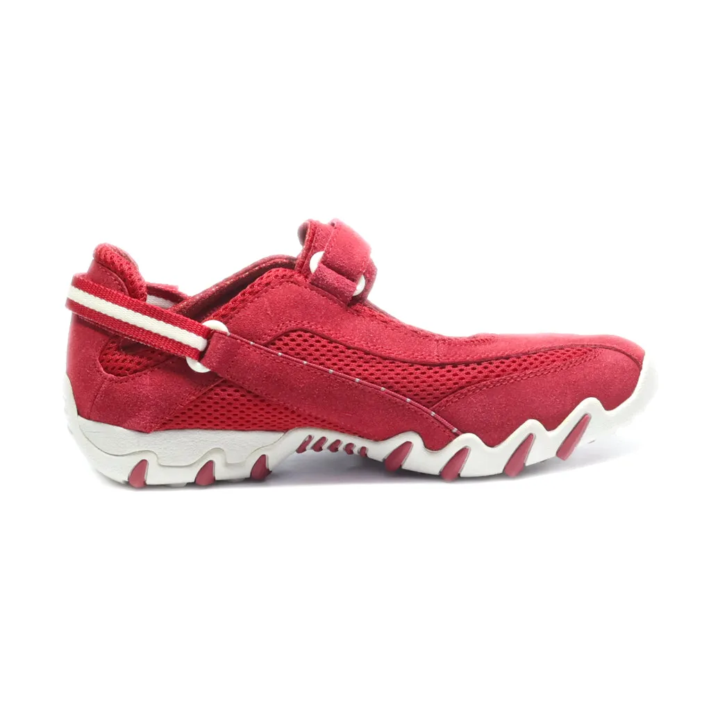 Allrounder Trainers & Sneakers Fabric Red Colour For Women