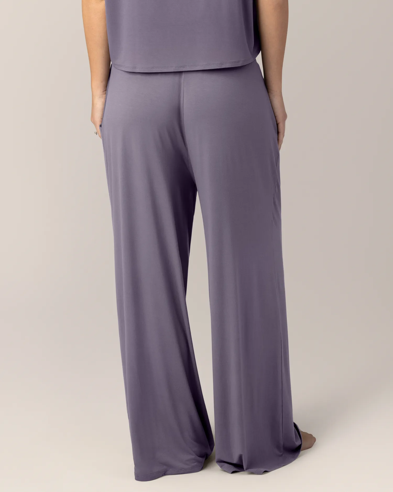 Aria Bamboo Casual Lounge Pant | Granite