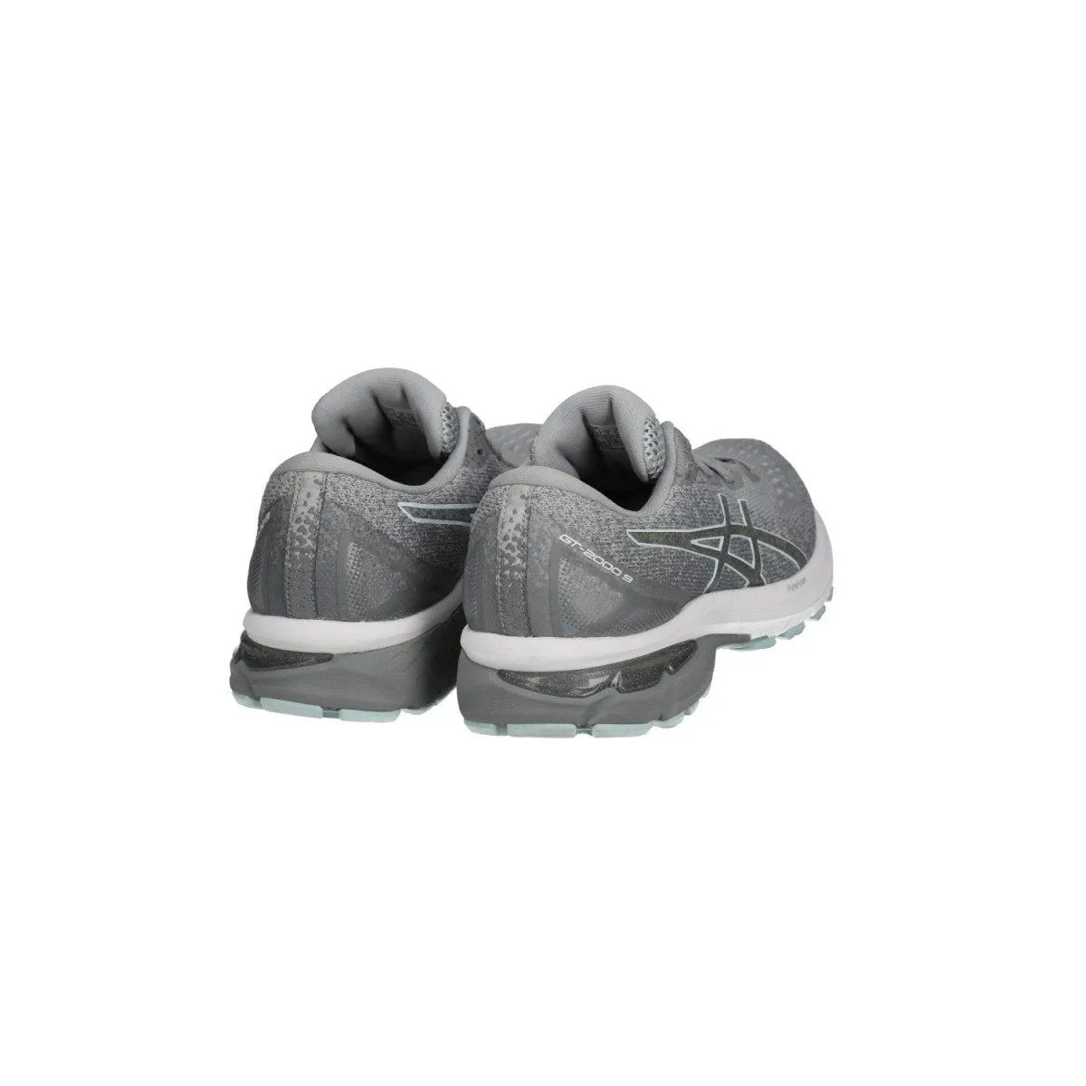 Asics Gt2000 9 Running Sport Shoes Fabric Grey Colour For Women