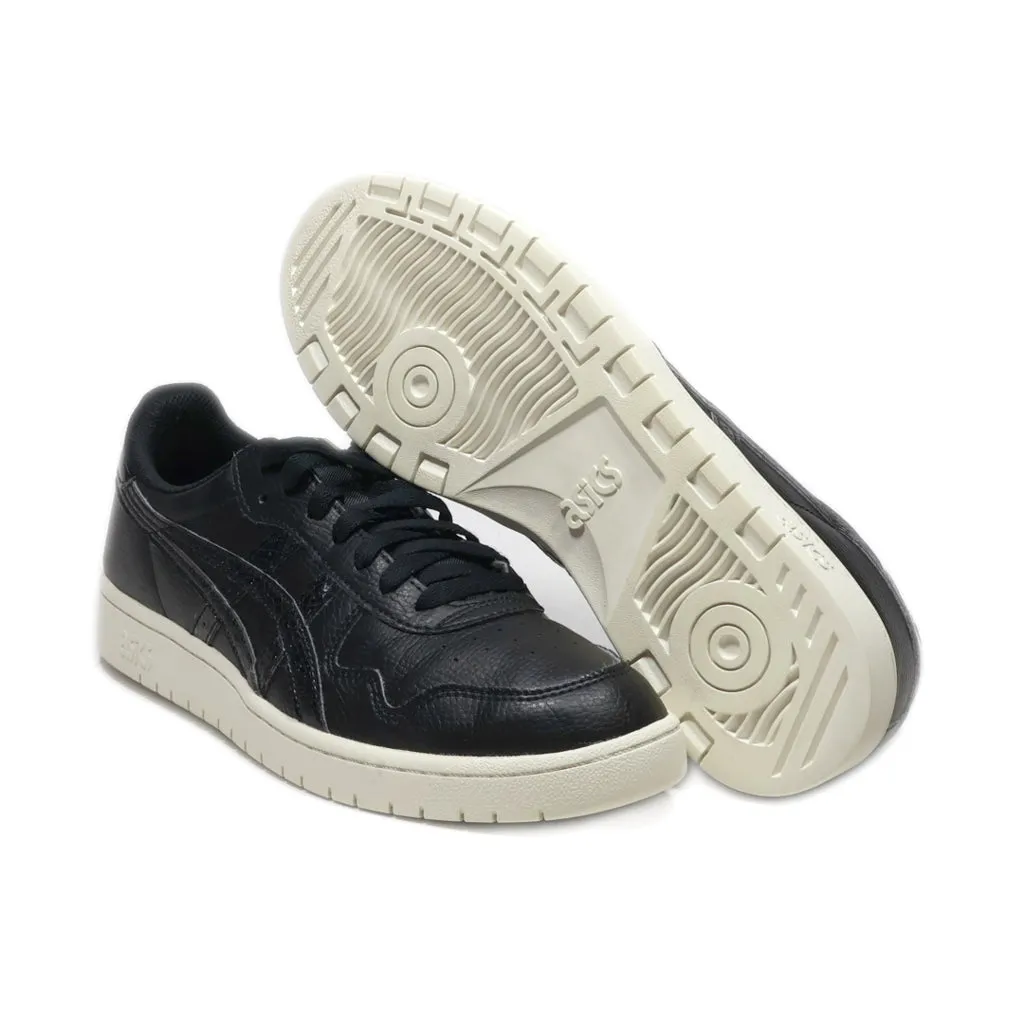 Asics Japan S Low-Top Sneakers Leather Black Colour For Men