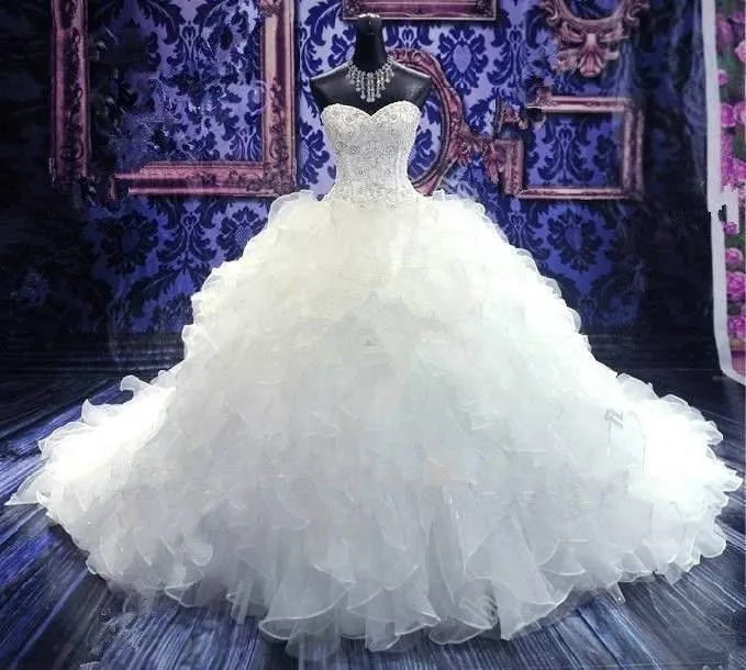 Ball Gown Wedding Dress at Bling Brides Bouquet