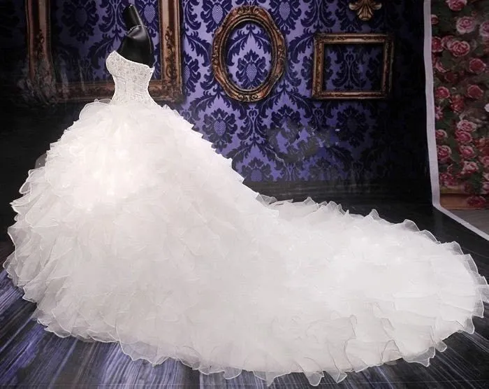 Ball Gown Wedding Dress at Bling Brides Bouquet