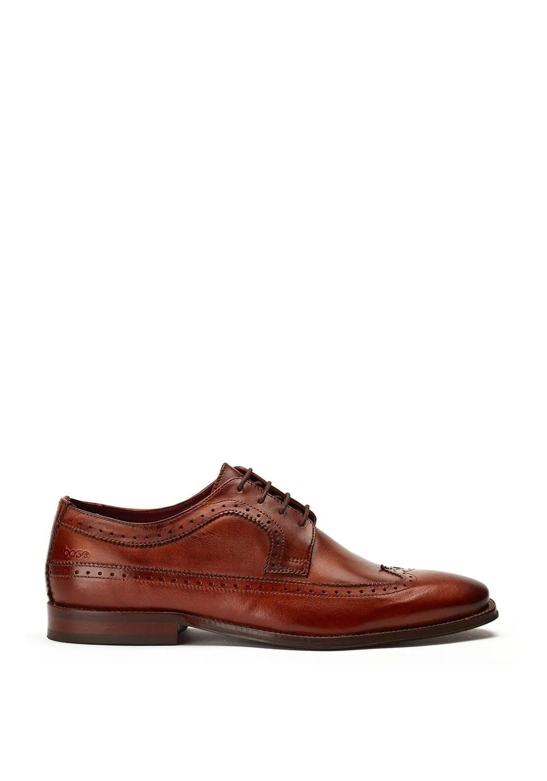 Base London Havisham Leather Brogues, Tan