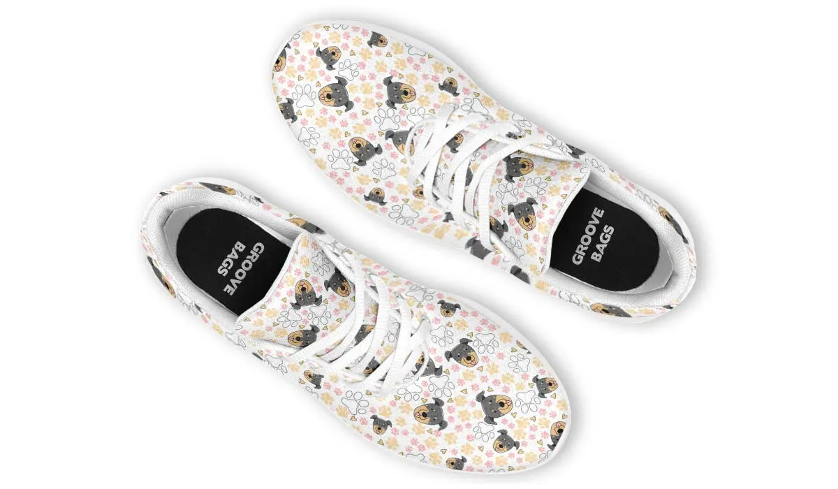 Beauceron Puppy Pattern Sneakers