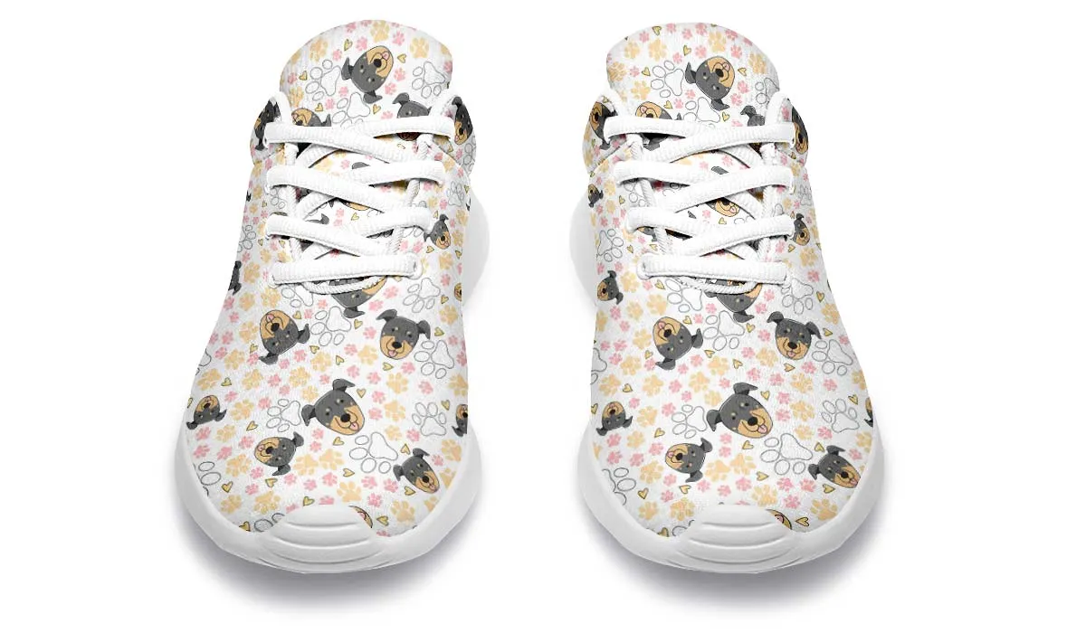 Beauceron Puppy Pattern Sneakers