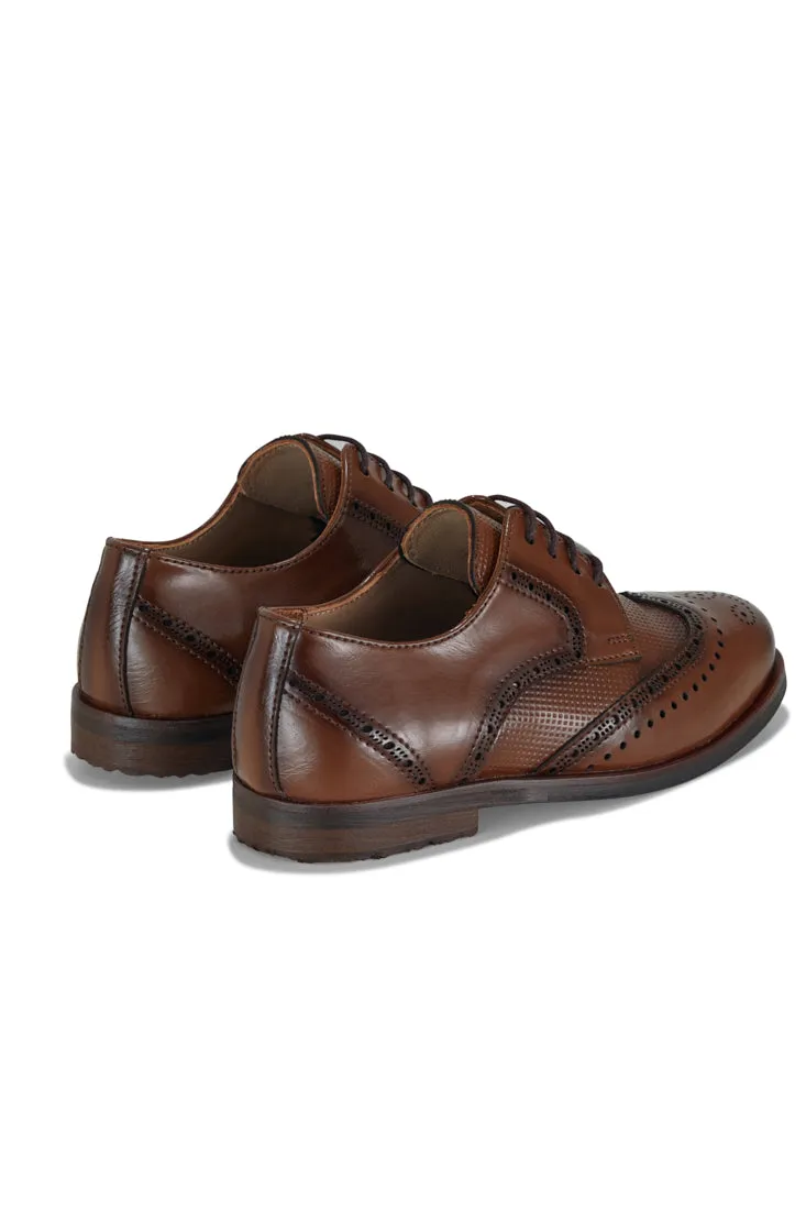 Benetti Boys George Shoe - Cognac