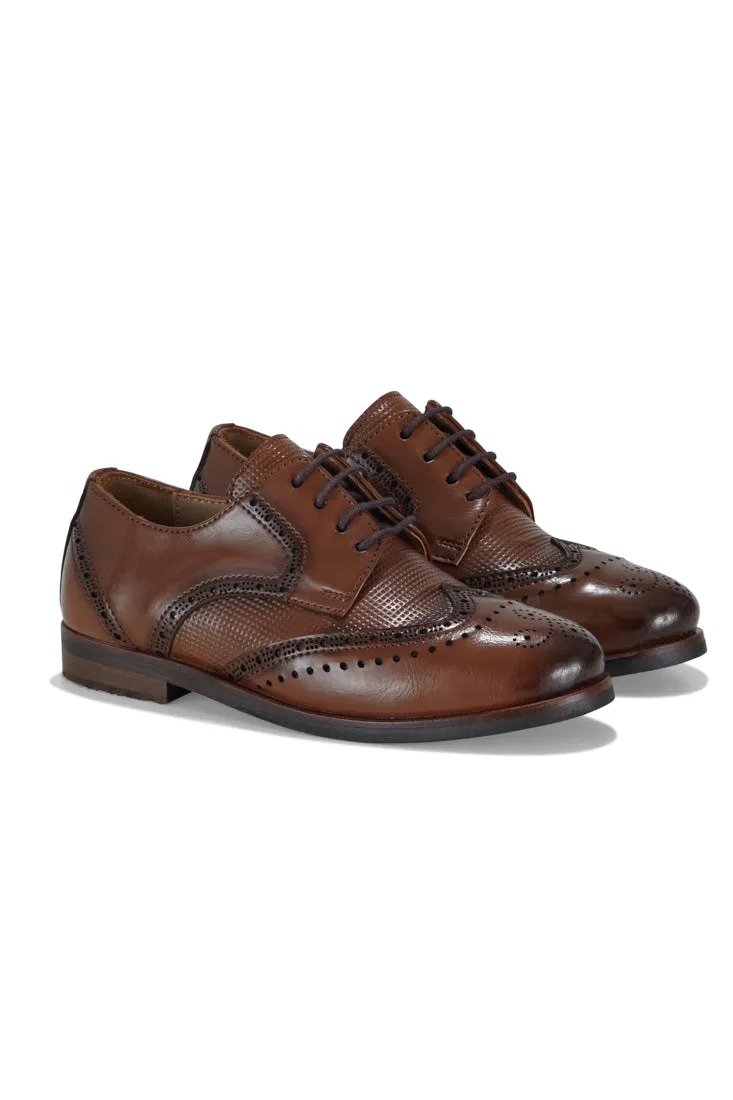 Benetti Boys George Shoe - Cognac