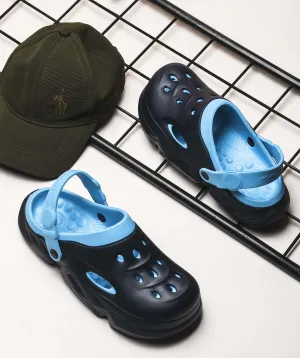 Bersache Extra Soft Classic Casual with  Regular wear with Ultra Soft & Flexibility Technology Clogs for Men's & Boy's 6033-Blue