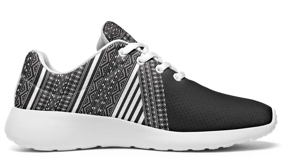 Black And White Native American Pattern