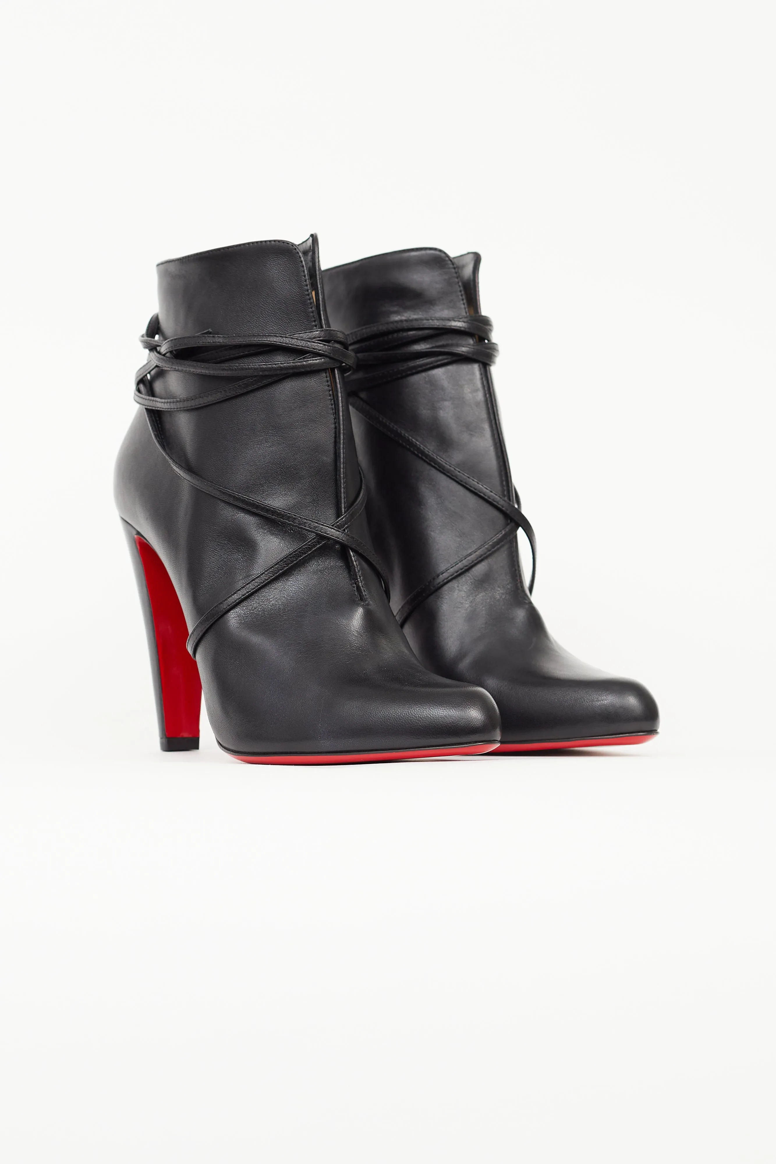 Black Leather S.I.T. Rain Ankle Boot