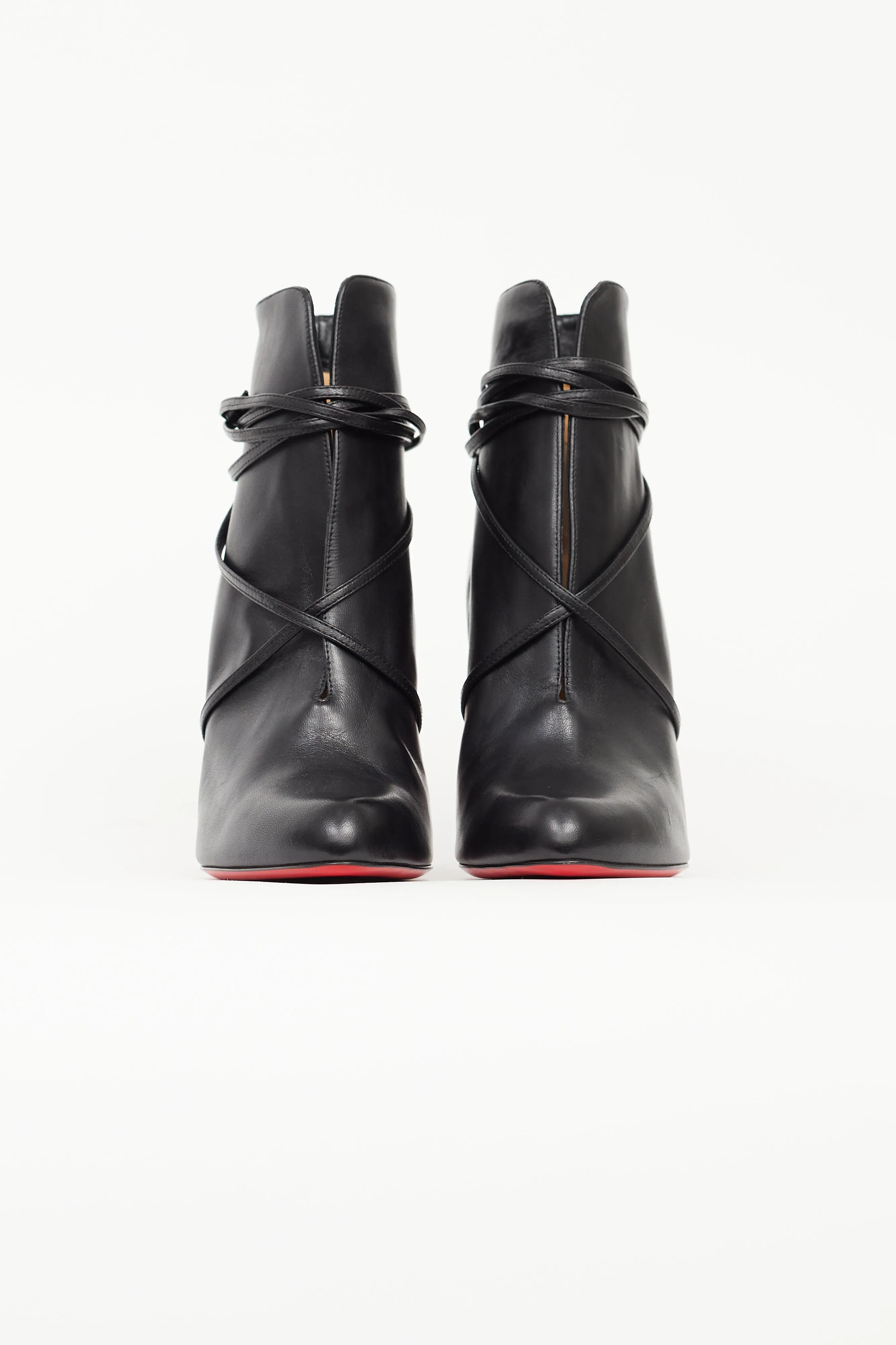 Black Leather S.I.T. Rain Ankle Boot