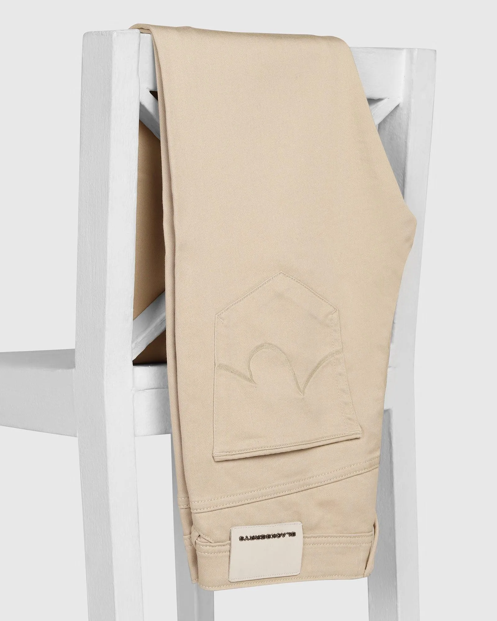 Bleed Zero Slim Yonk Fit Beige Jeans - Abto