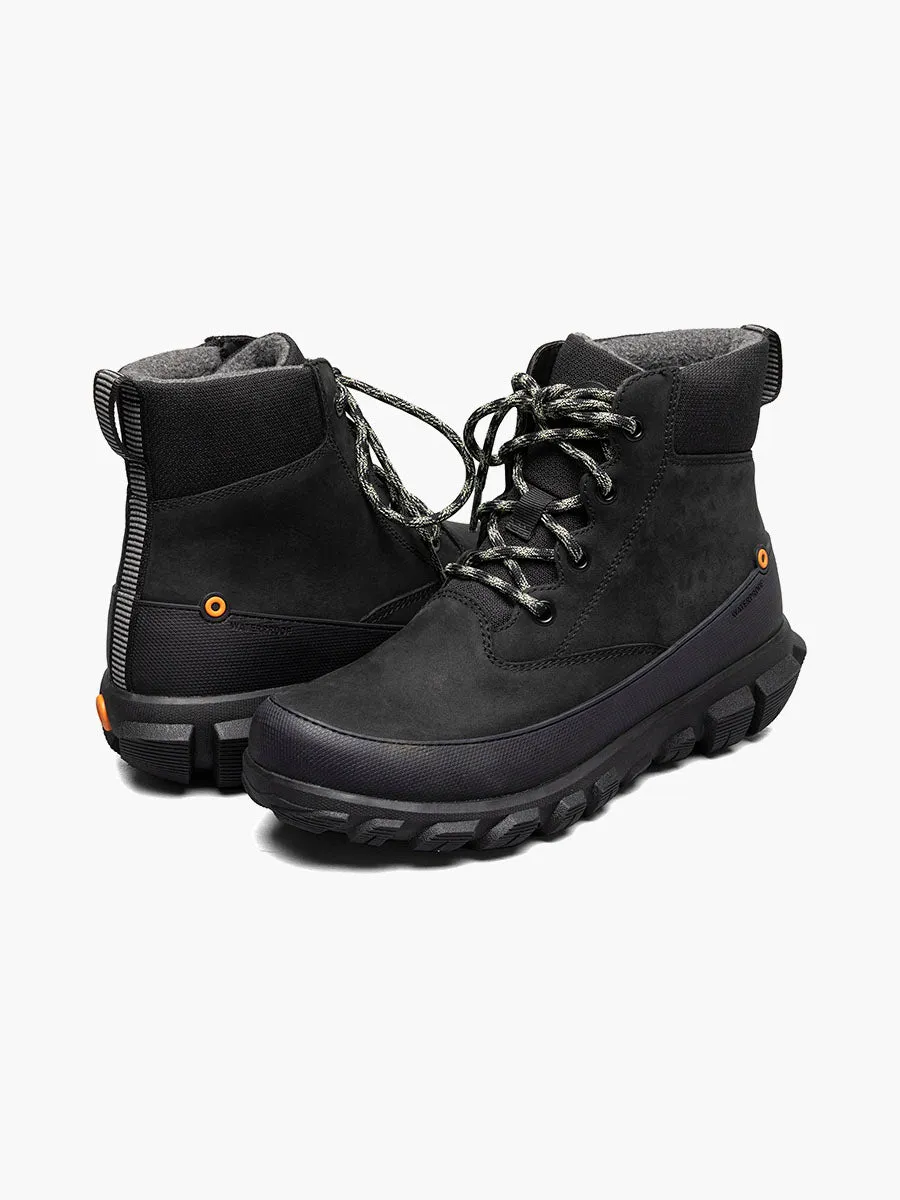 Bogs- Women's Cedar Mid Lace Black 73279-001
