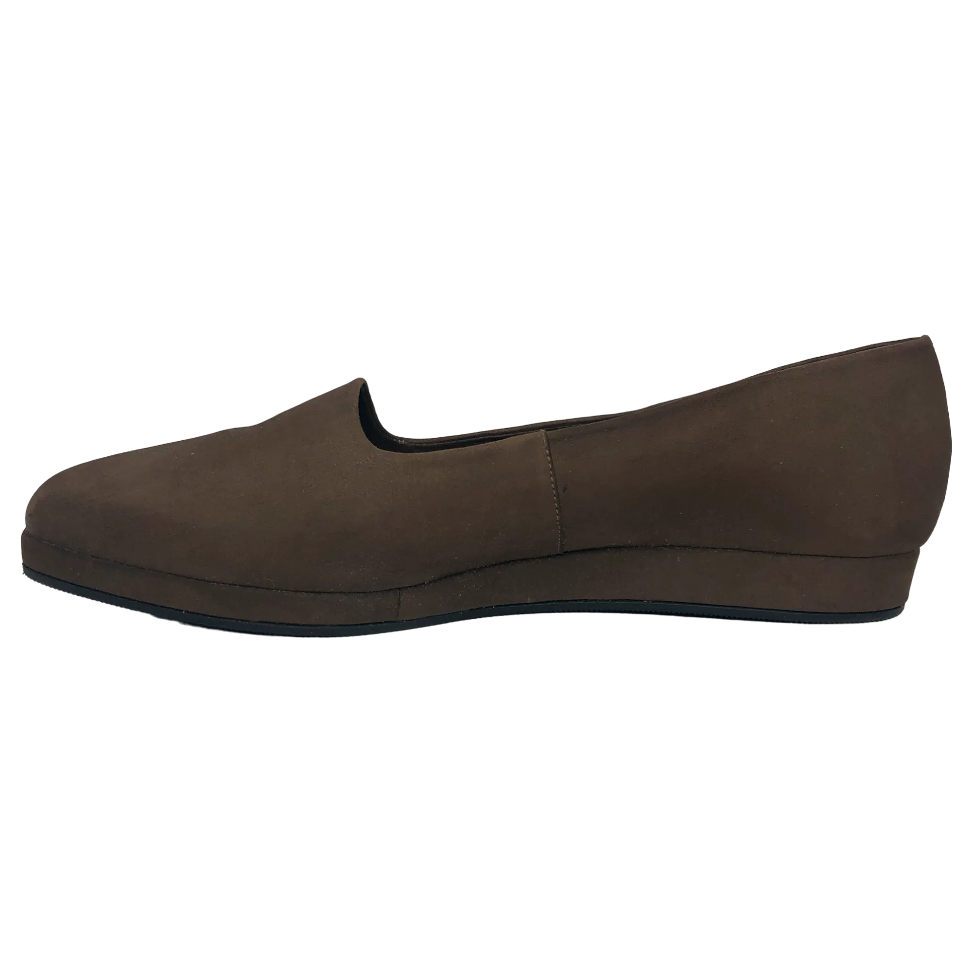 Borelli Brown Marilyn Suede Flats - Size 8 - Women