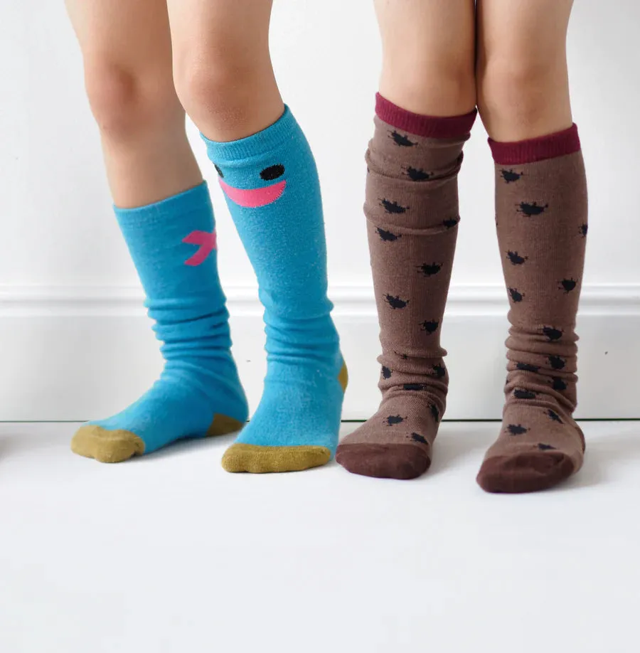 boxbo Brown Socks