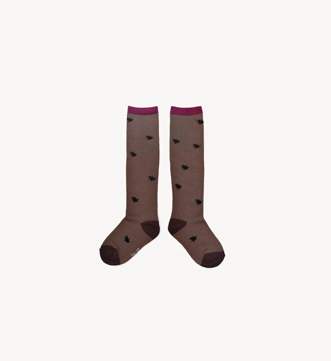 boxbo Brown Socks