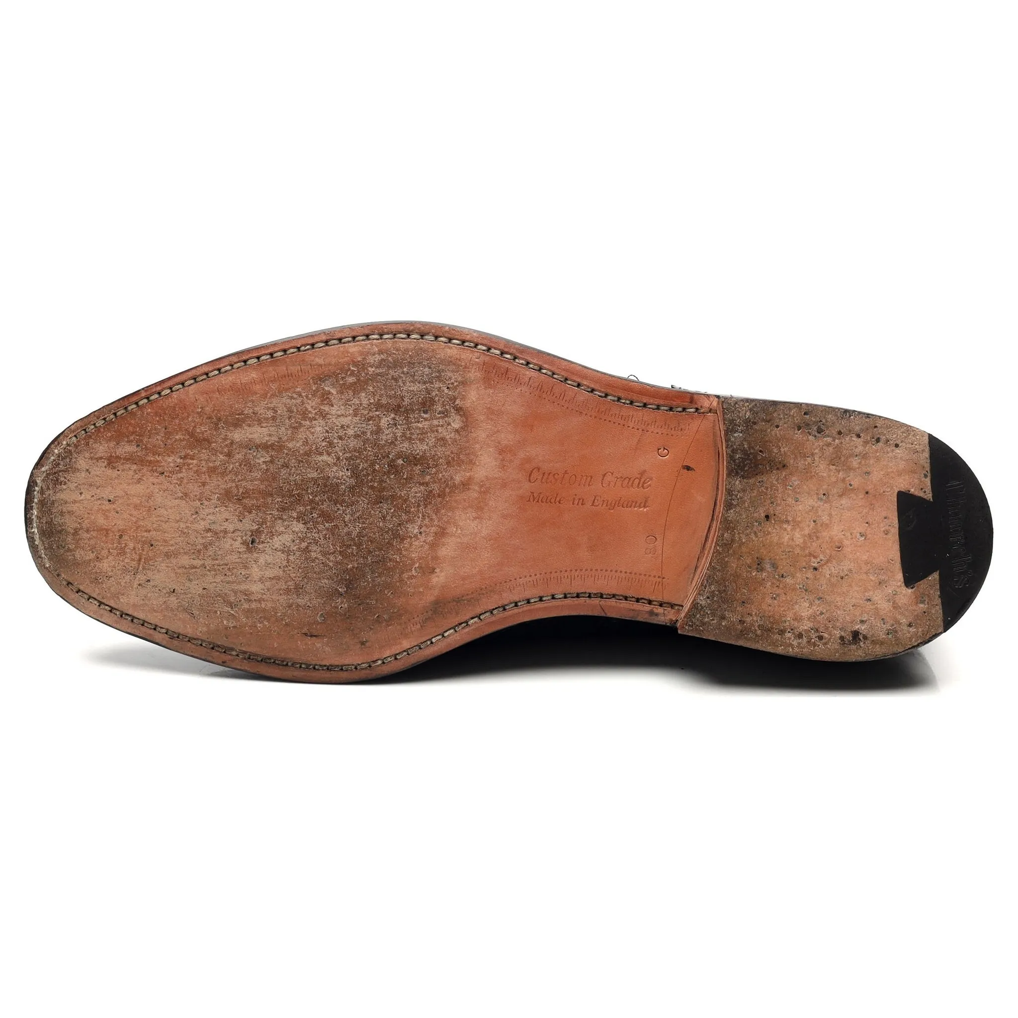 'Brisbane' Black Leather Brogues UK 8 G