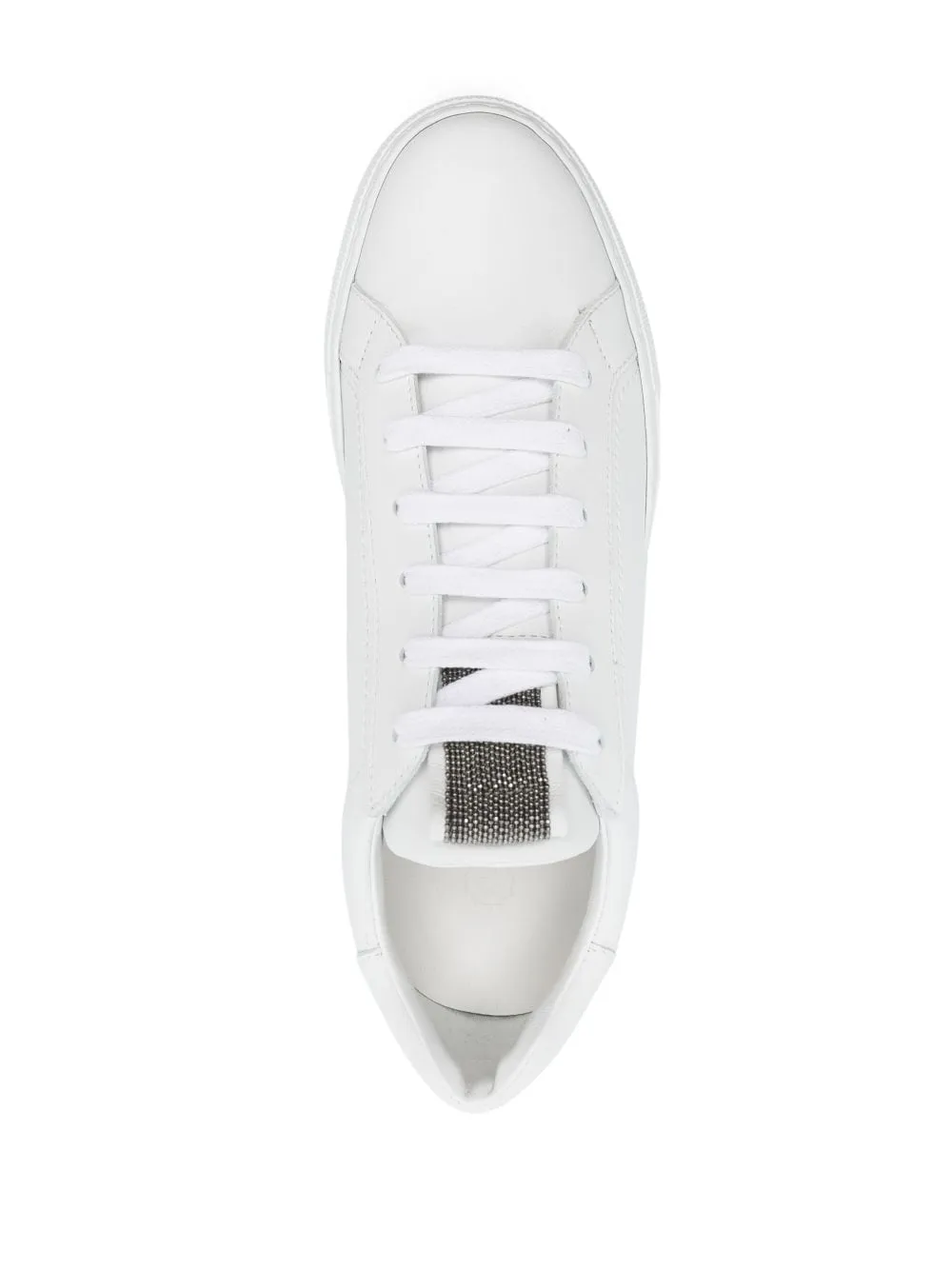 BRUNELLO CUCINELLI Fashionable 100% Leather Matte Sneakers for Women