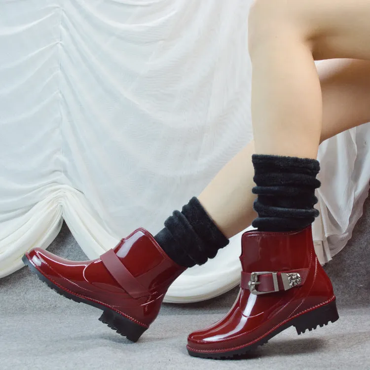 Buckle Rain Boots