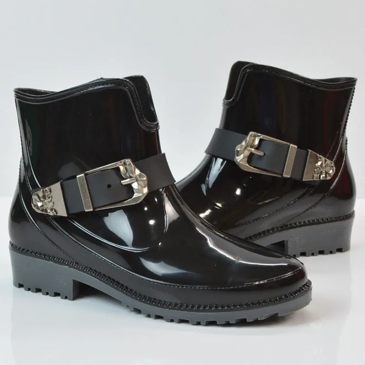 Buckle Rain Boots