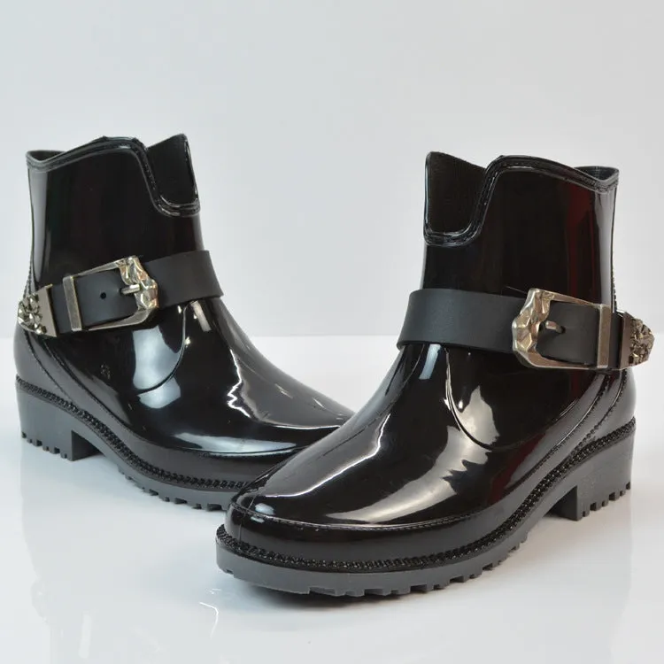 Buckle Rain Boots