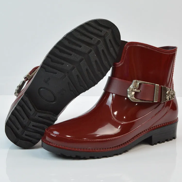 Buckle Rain Boots
