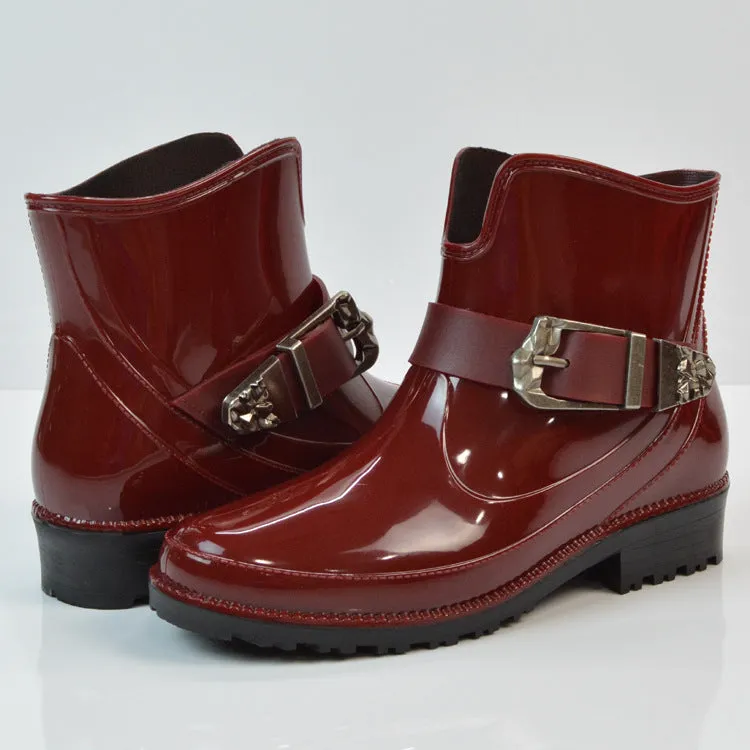 Buckle Rain Boots