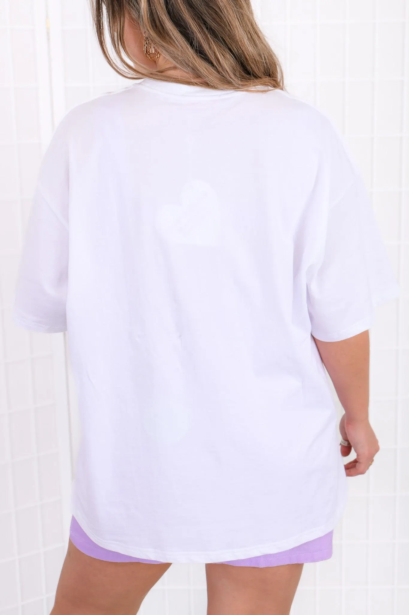 Buddy Love Purple Football Marshall Classy Tee