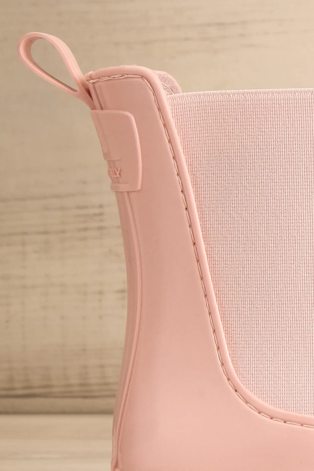 Bukavu Pink | Round-Toe Ankle Rain Boots